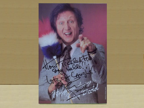 Ken Dodd Signed Colour Photo