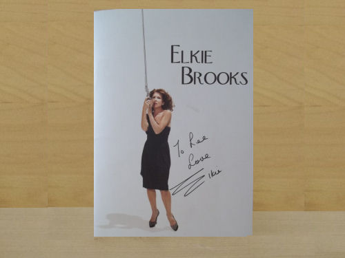 Elkie Brooks Signed Tour Programme