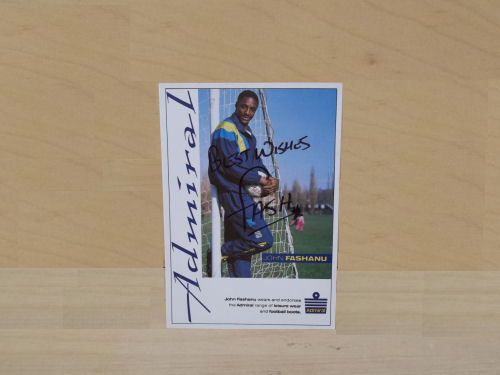 John Fashanu Signed Colour Photo John Fashanu Signed Colour Photo