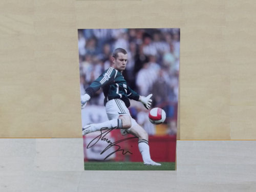 Shay Given Signed Colour Photo Shay Given Signed Colour Photo