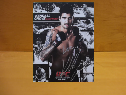 Kendall Grove Signed Colour Photo Kendall Grove Signed Colour Photo