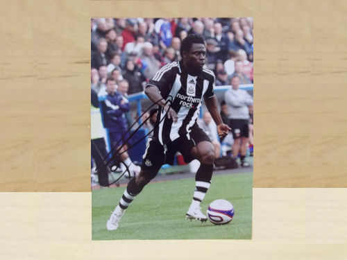 Obafemi Martins Signed Colour Photo