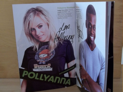 Pollyanna Woodward Signed Gadget Show Magazine