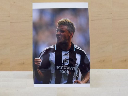 Alan Smith Signed Colour Photo Alan Smith Signed Colour Photo