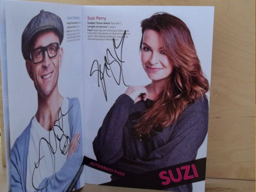 Suzi Perry Signed Gadget Show Magazine