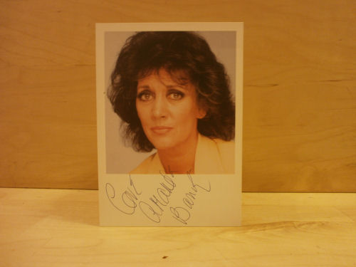 Amanda Barrie Signed Colour Photo