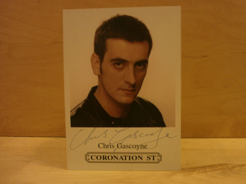 Chris Gascoyne Signed Colour Photo