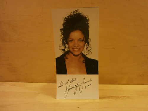 Jennifer James Signed Colour Photo