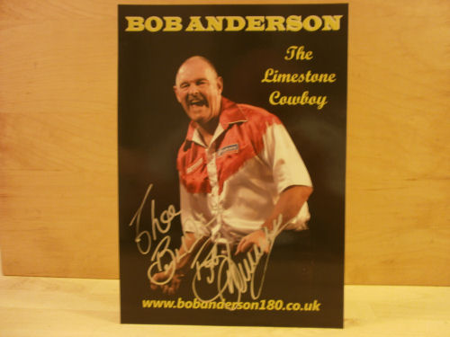 Bob Anderson Signed Colour Photo Bob Anderson Signed Colour Photo