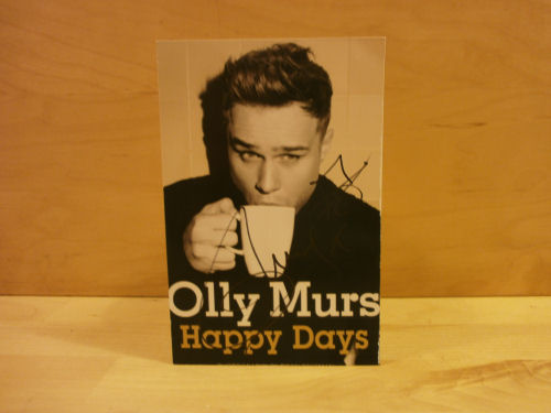 Olly Murs Signed Colour Photo Olly Murs Signed Colour Photo