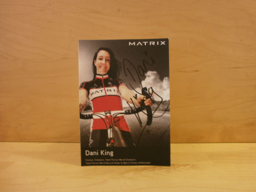 Dani King Signed Colour Photo