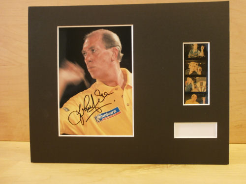 John Lowe Signed Film Mount John Lowe Signed Film Mount