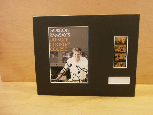 Gordon Ramsay Signed Film Mount