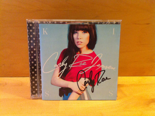 Carly Rae Jepsen Signed CD Album Cover Carly Rae Jepsen Signed CD Album Cover