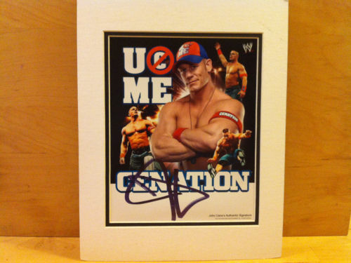 John Cena Signed Colour Photo John Cena Signed Colour Photo