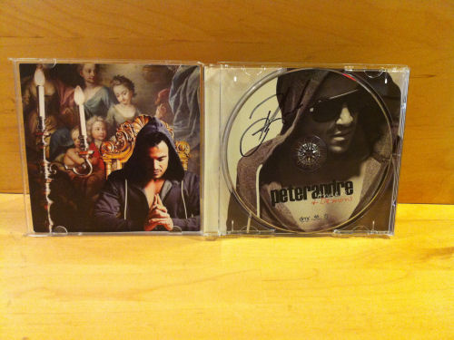 Peter Andre Signed CD Album Disc Peter Andre Signed CD Album Disc