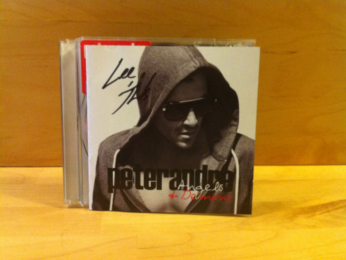Peter Andre Signed CD Album Cover Peter Andre Signed CD Album Cover