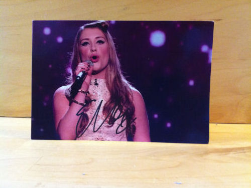Ella Henderson Signed Colour Photo