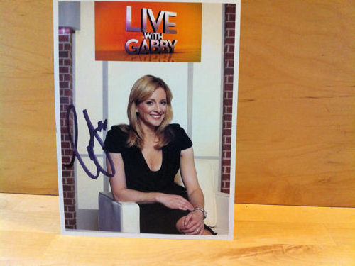 Gabby Logan Signed Colour Photo Gabby Logan Signed Colour Photo