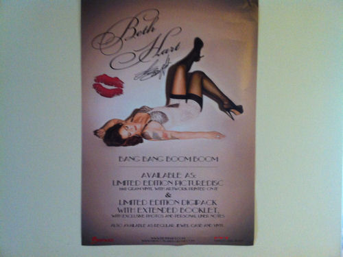 Beth Hart Signed Poster