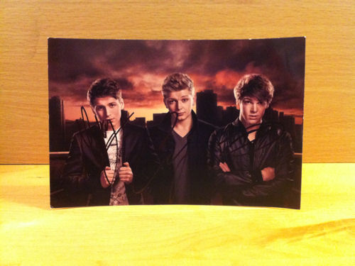 Dan Ferrari-Lane, Micky Parsons, Greg West – District 3 – Signed Colour Photo