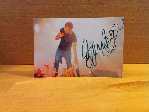 Sam Callahan Signed Colour Photo