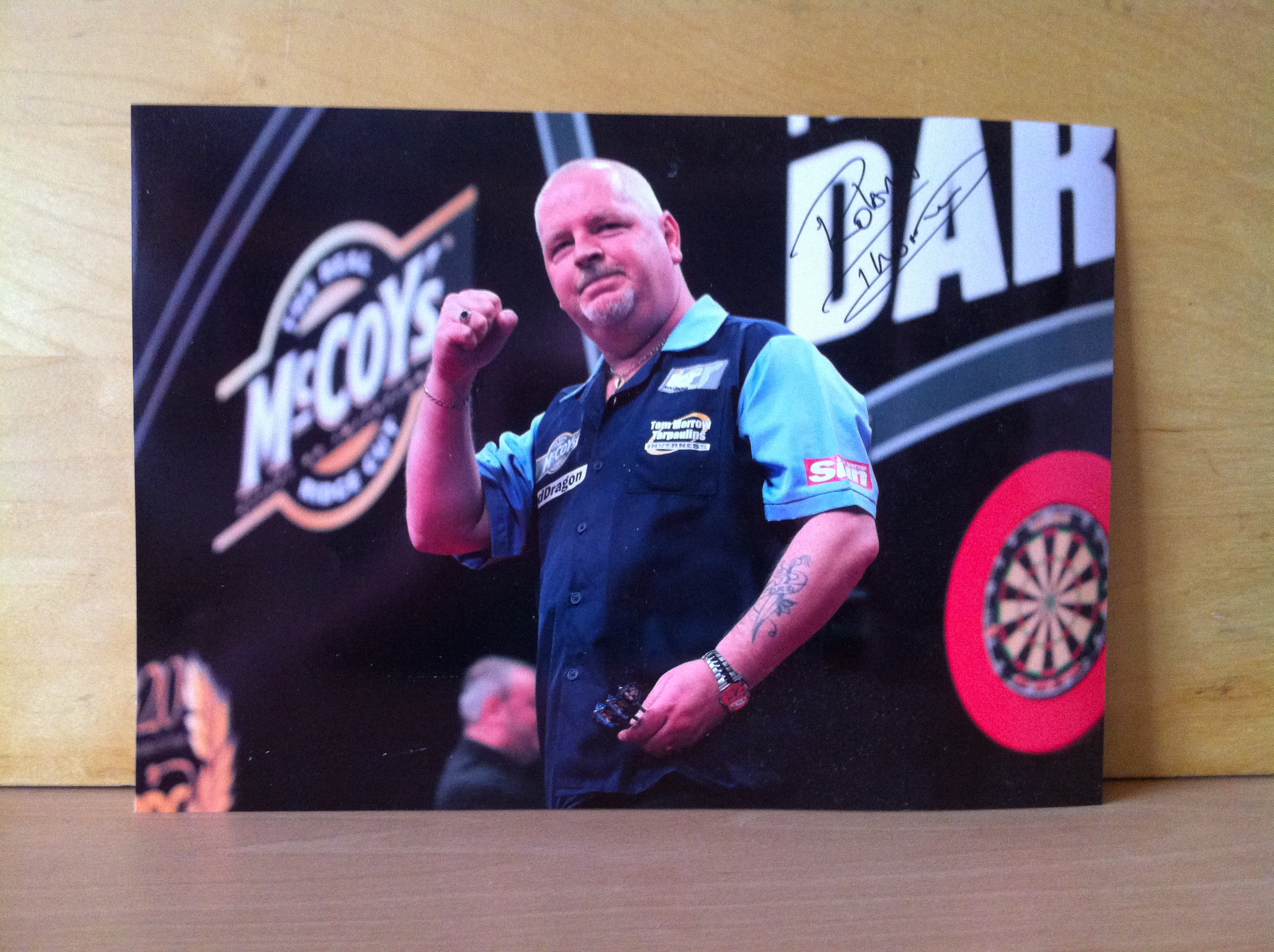 Robert Thornton Signed Colour Photo Robert Thornton Signed Colour Photo