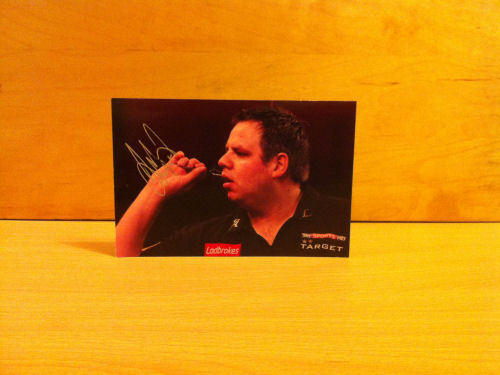 Adrian Lewis Signed Colour Photo Adrian Lewis Signed Colour Photo