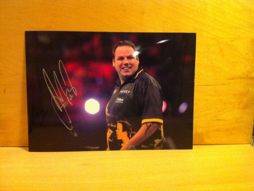 Adrian Lewis Signed Colour Photo Adrian Lewis Signed Colour Photo