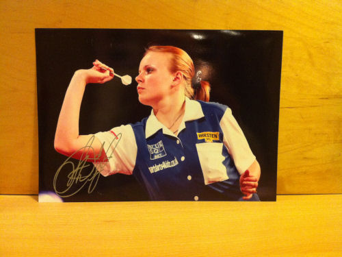 Anastasia Dobromyslova Signed Colour Photo Anastasia Dobromyslova Signed Colour Photo