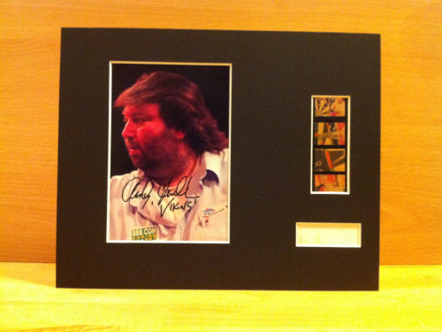 Andy Fordham Signed Film Mount
