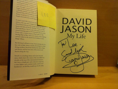 David Jason Signed Book David Jason Signed Book