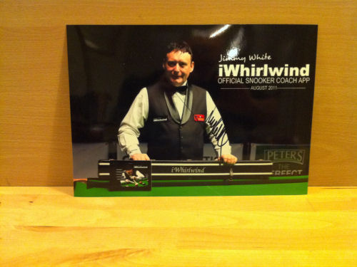 Jimy White Signed Colour Photo