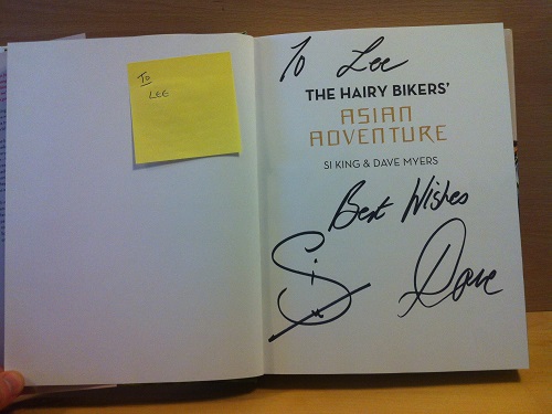 The Hairy Bikers’ Signed Book The Hairy Bikers’ Signed Book