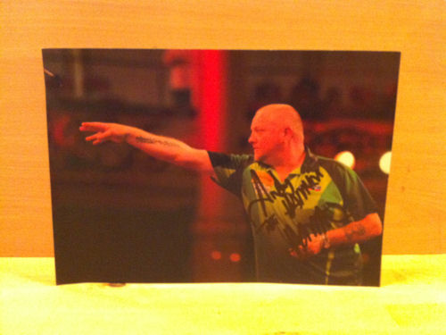 Andy Hamilton Signed Colour Photo Andy Hamilton Signed Colour Photo