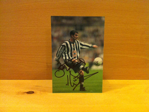 Keith Gillespie Signed Colour Photo