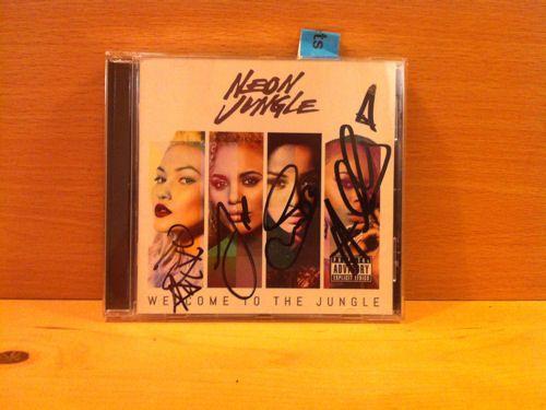 Shereen Cutkelvin, Amira McCarthy, Jessica Plummer, Asami Zdrenka – Neon Jungle Signed CD Album
