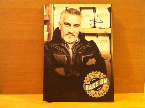 Paul Hollywood Signed Tour Programme Paul Hollywood Signed Tour Programme