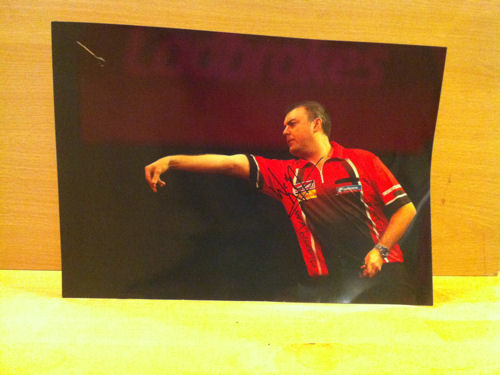 Wes Newton Signed Colour Photo Wes Newton Signed Colour Photo