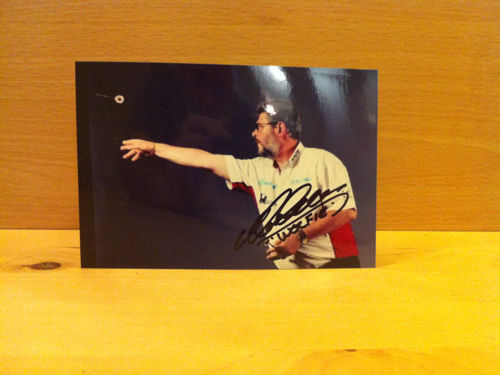 Martin Adams Signed Colour Photo Martin Adams Signed Colour Photo