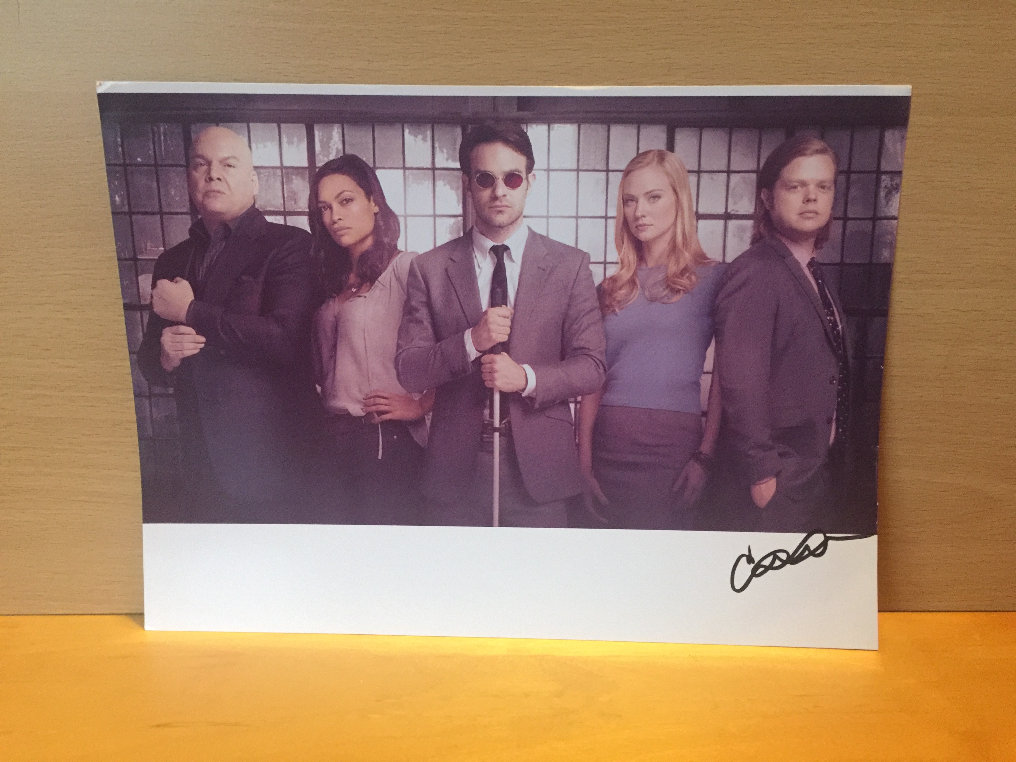 Elden Henson Signed Colour Photo