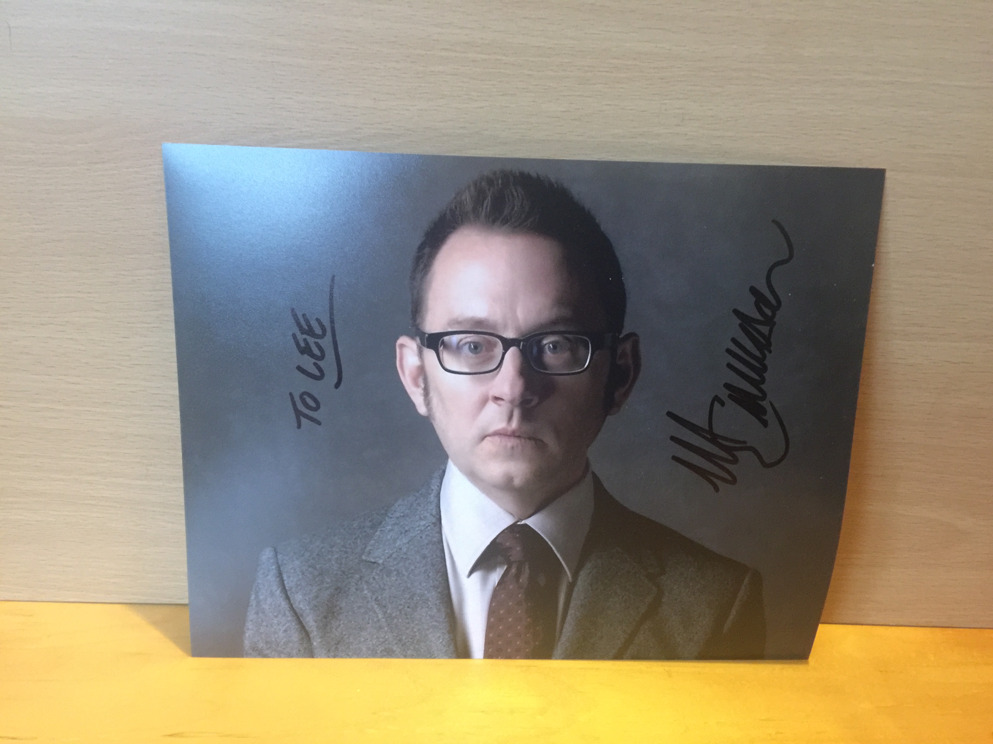 Michael Emerson Signed Colour Photo