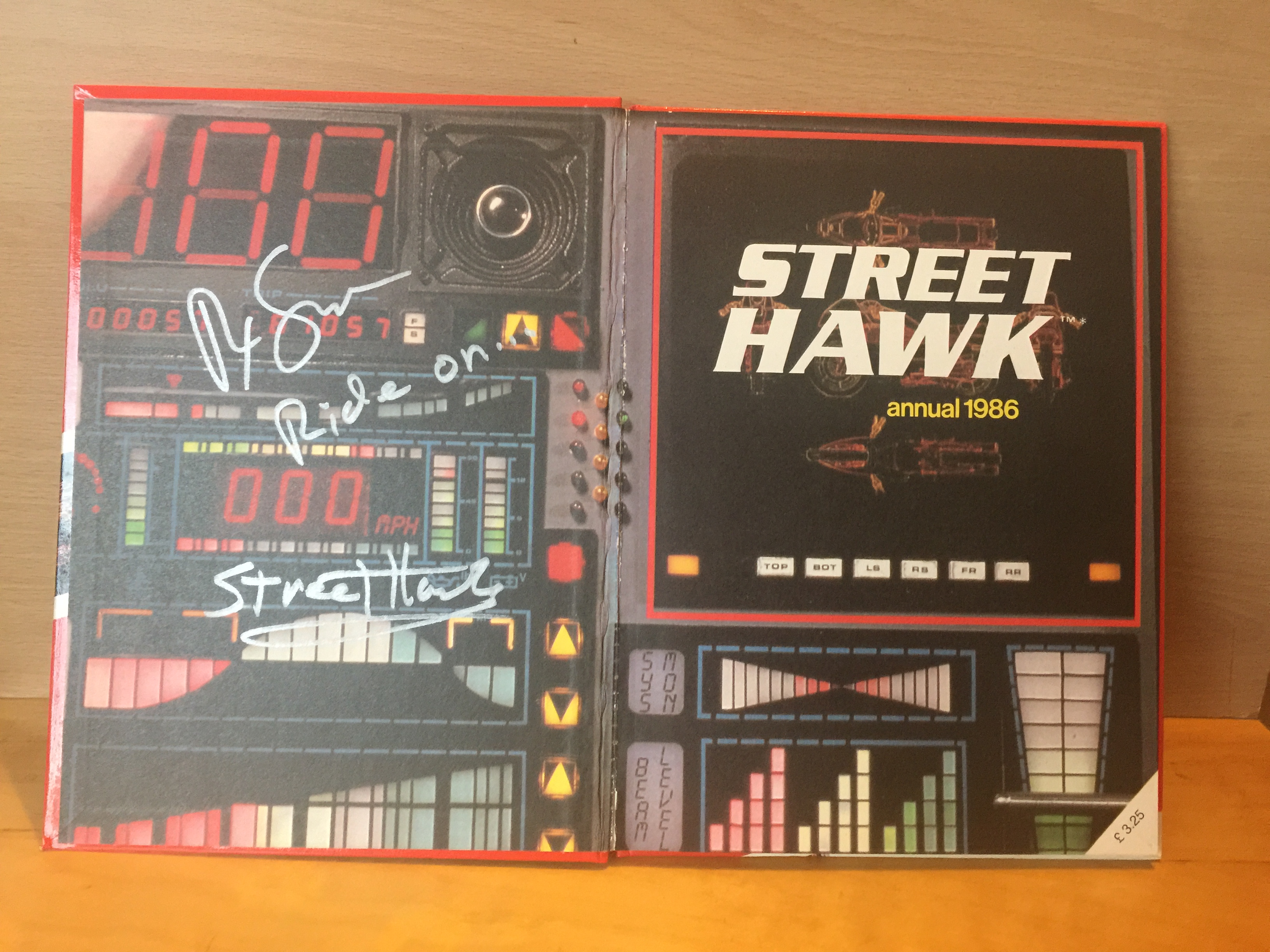 Rex Smith Signed Book
