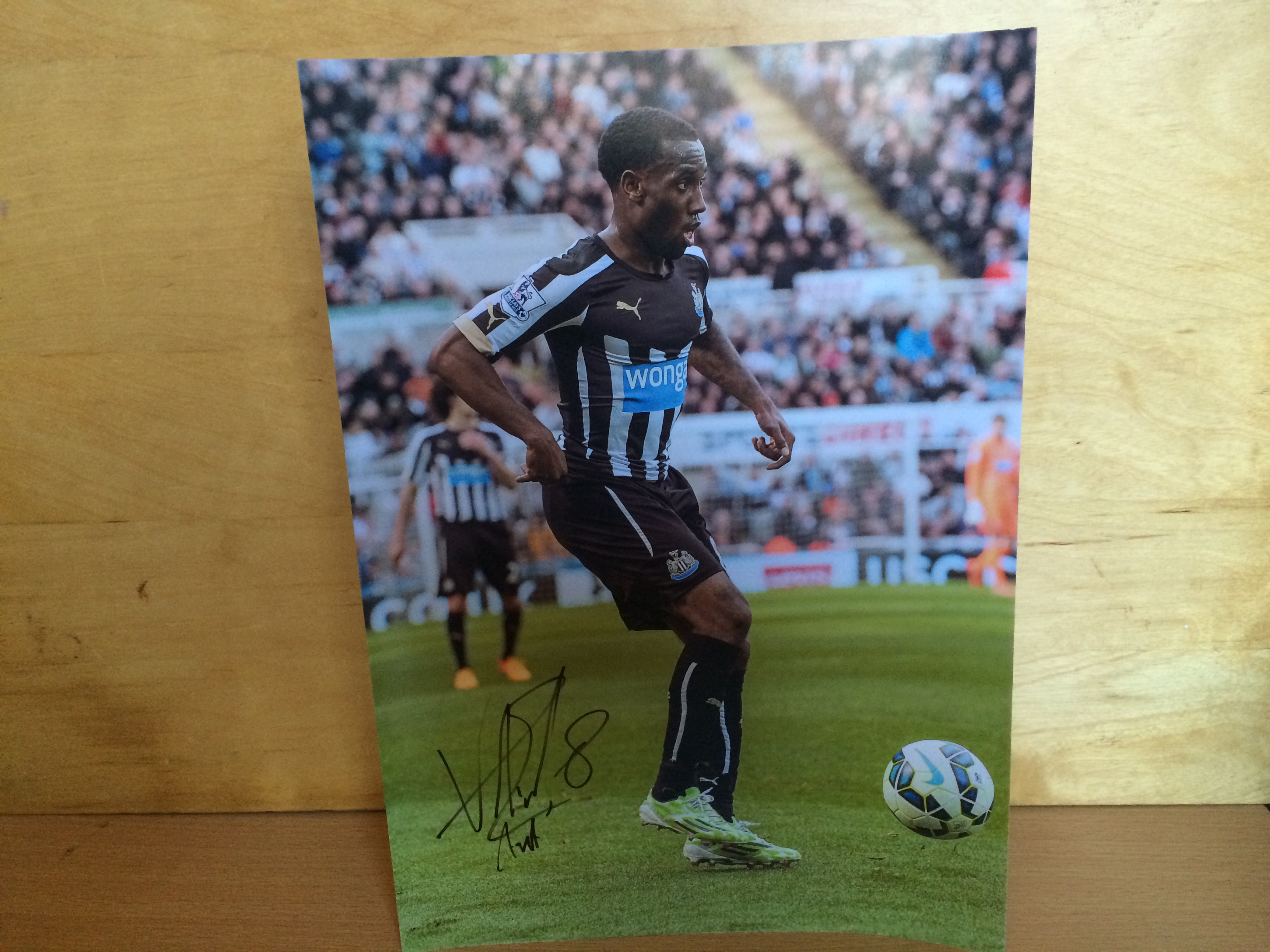 Vurnon Anita Signed Colour Photo