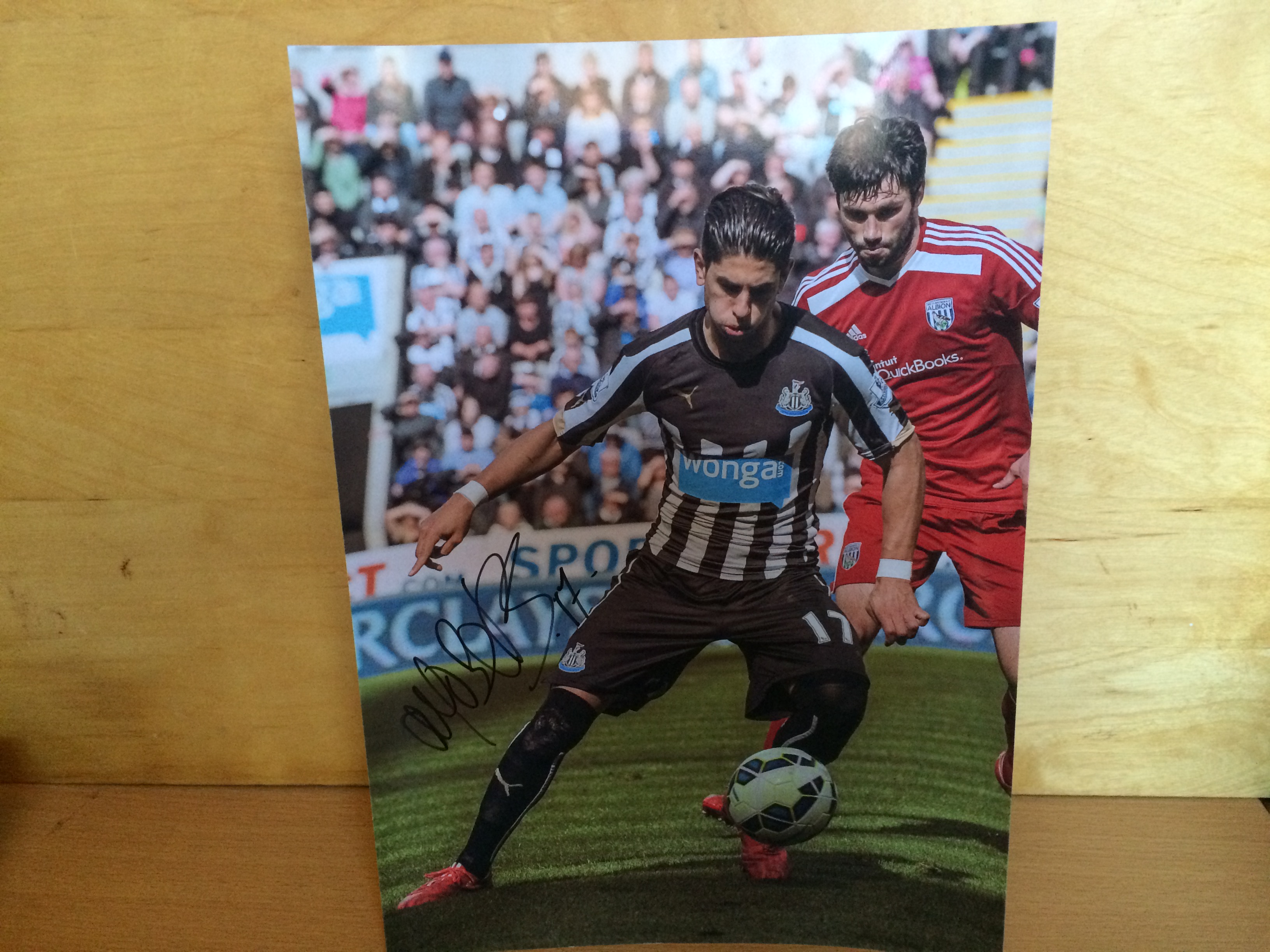 Ayoze Pérez Signed Colour Photo