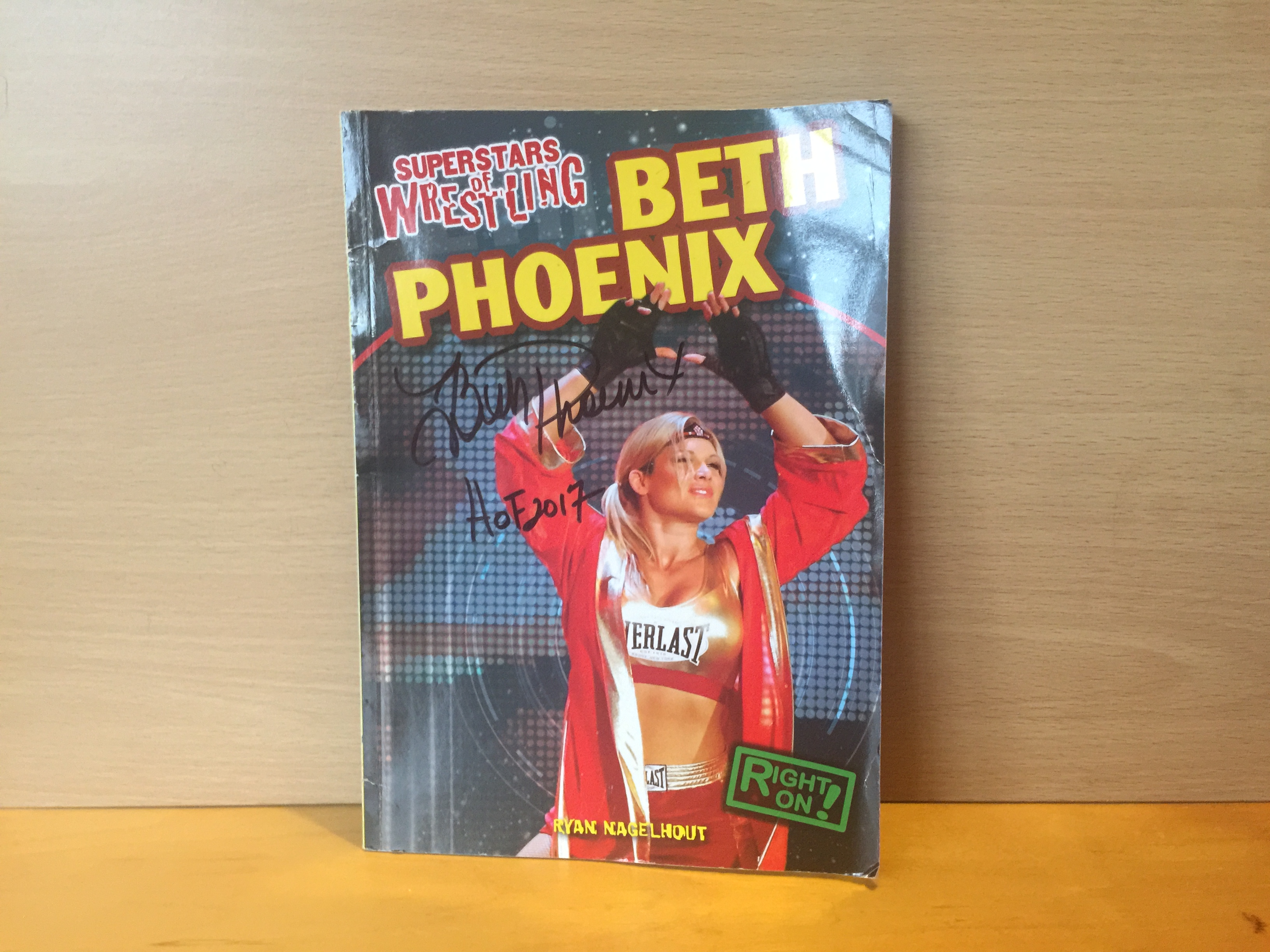 Beth Phoenix Signed Book