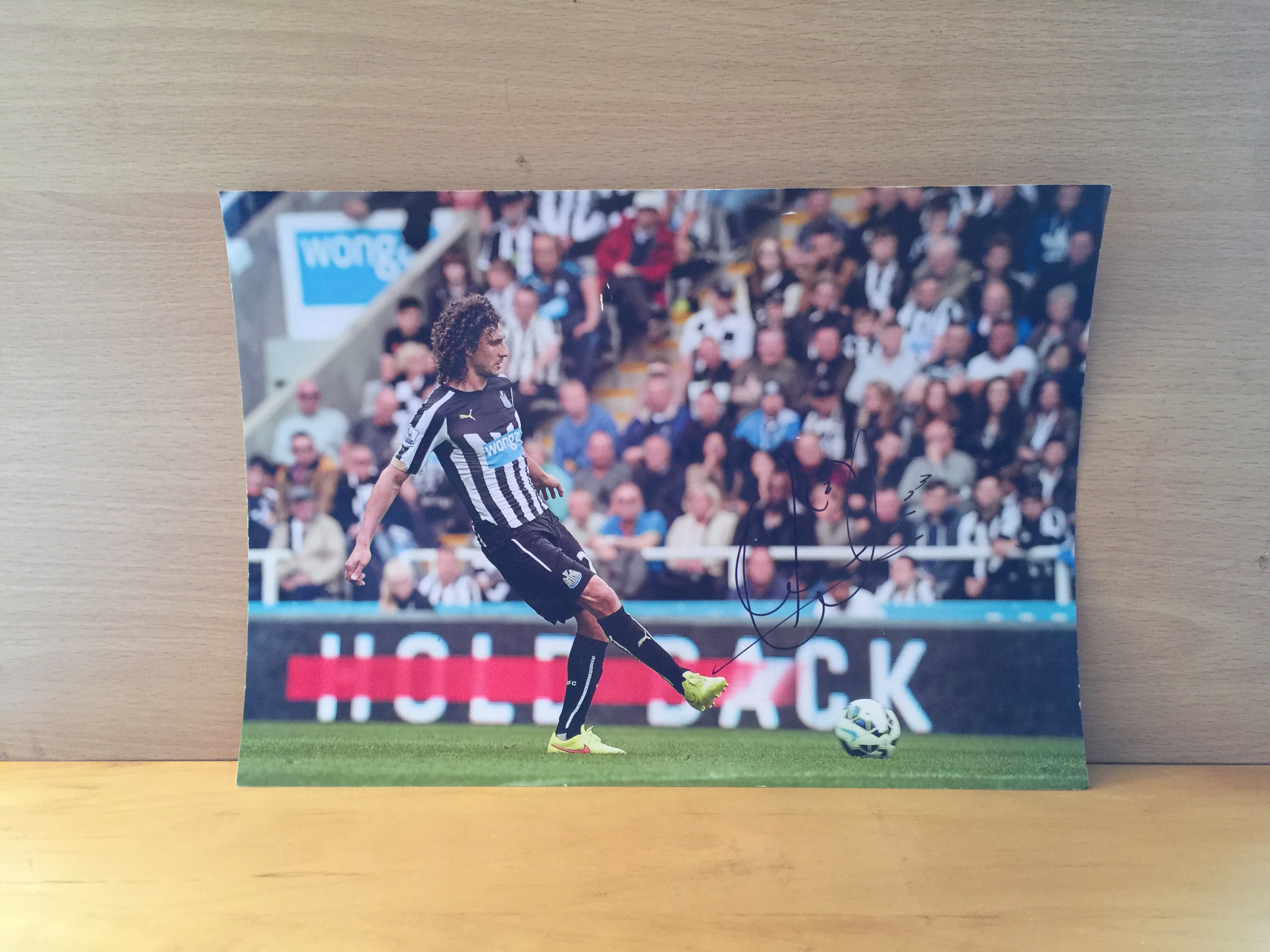 Fabricio Coloccini Signed Colour Photo Fabricio Coloccini Signed Colour Photo