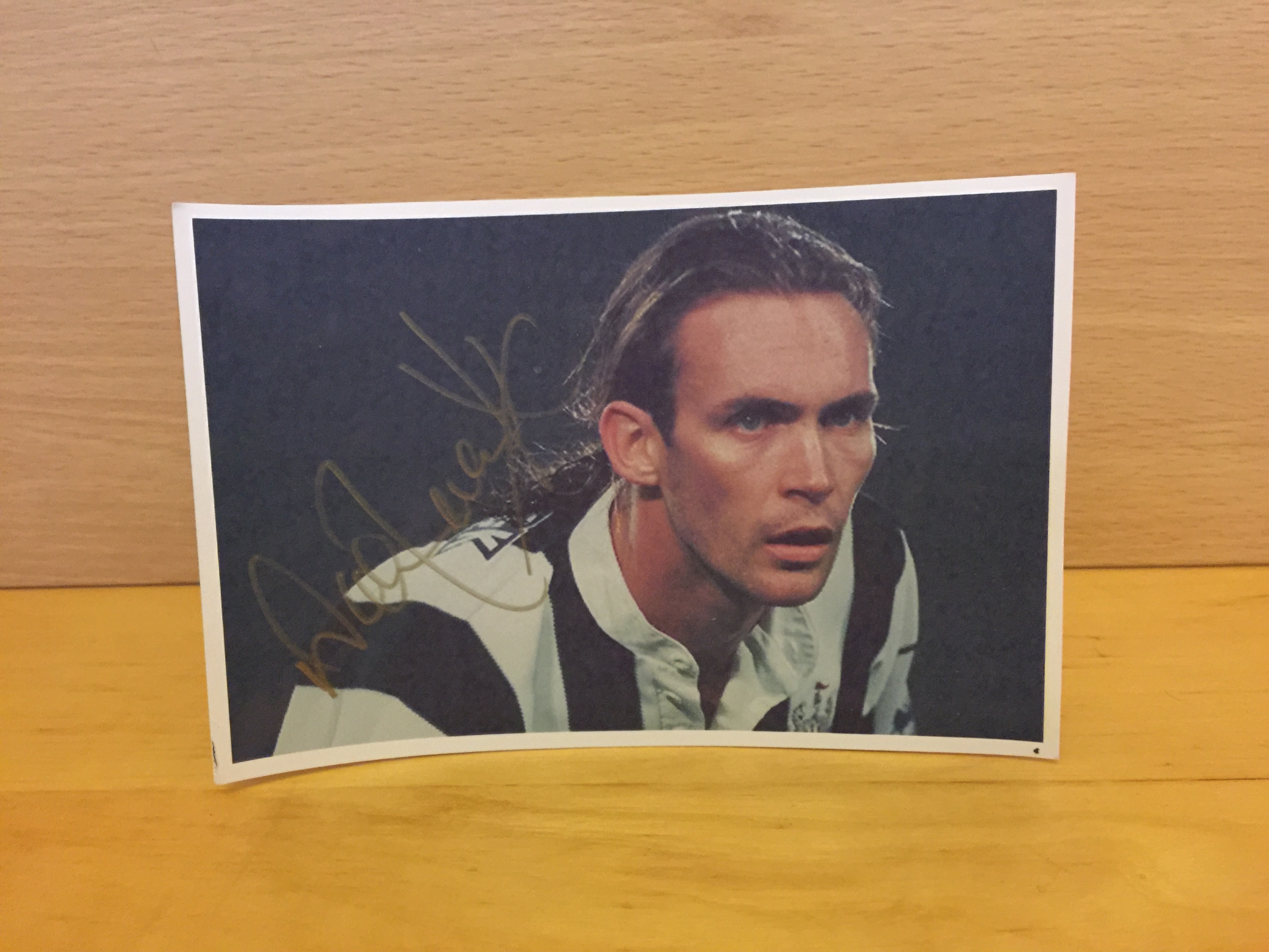 Darren Peacock Signed Colour Photo Darren Peacock Signed Colour Photo