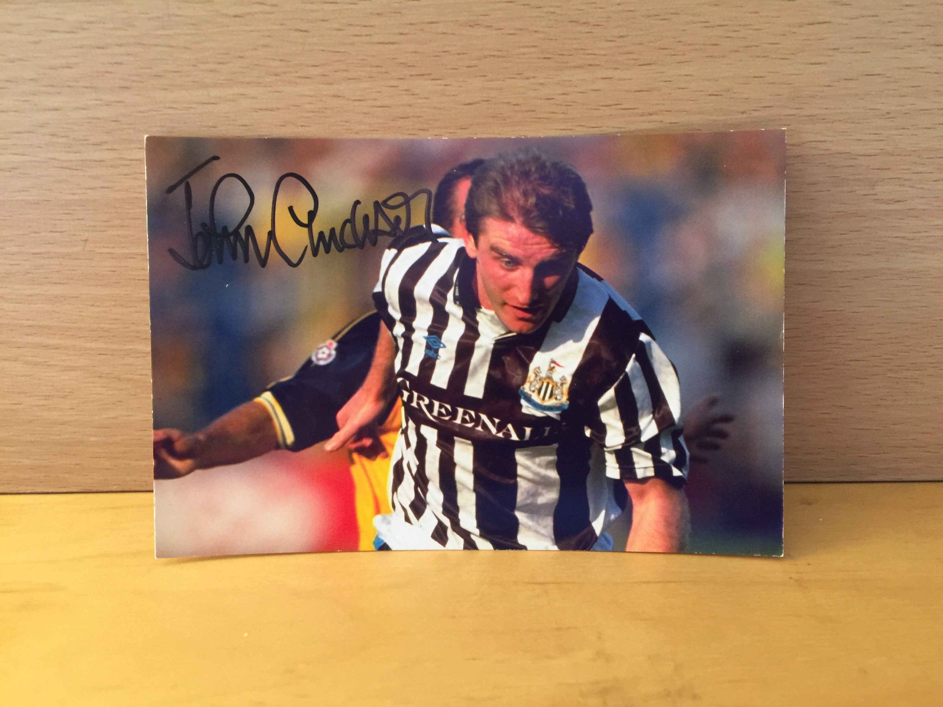 John Anderson Signed Colour Photo John Anderson Signed Colour Photo