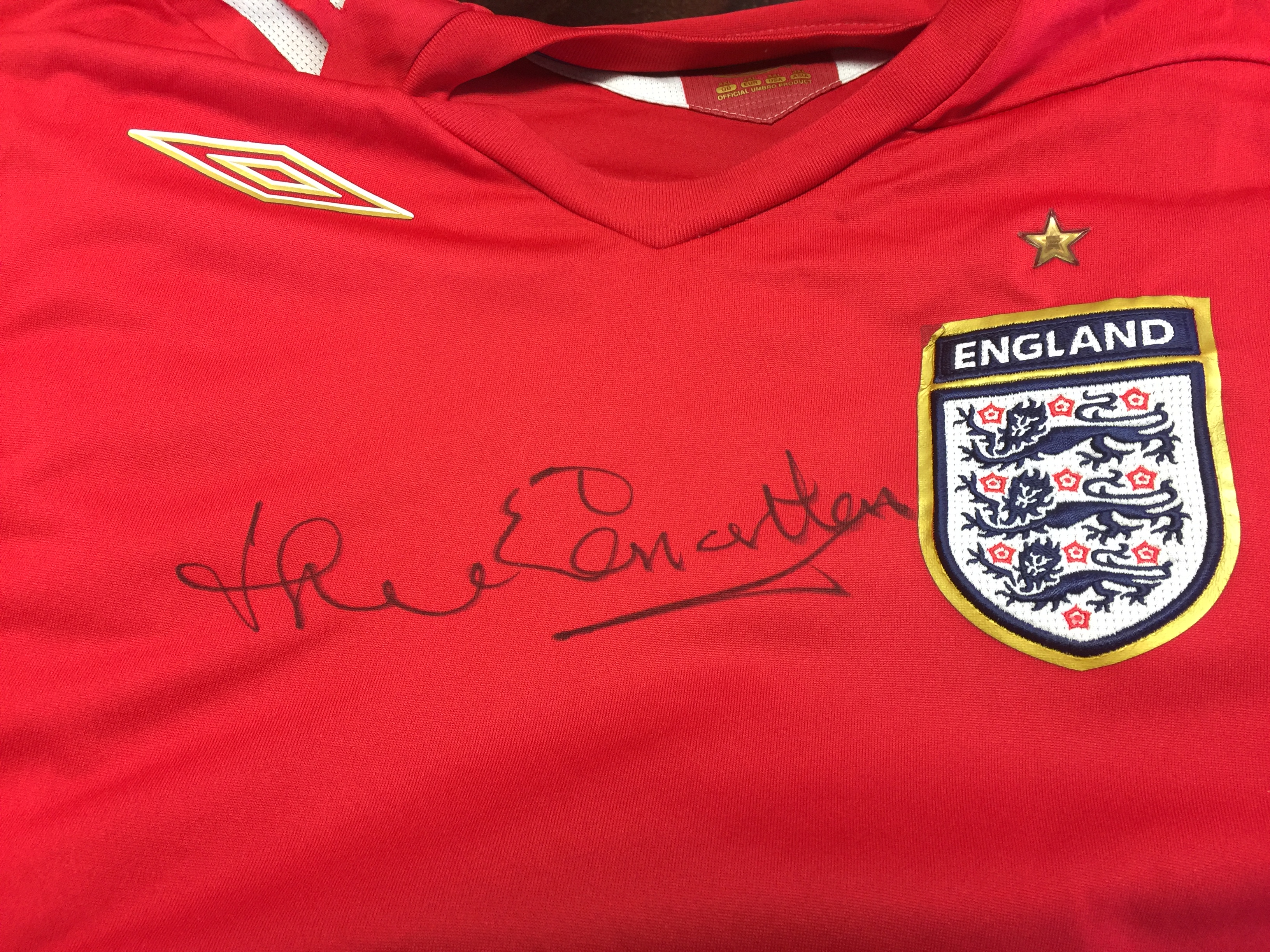 Jack Charlton Signed Football Shirt Jack Charlton Signed Football Shirt
